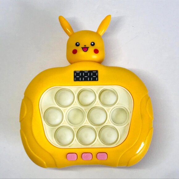 Quick Push Game Popping Fidget Kids Toys with LED Screen - Pikachu - Picture 3 of 5